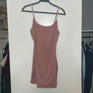 Pink bodycon dress